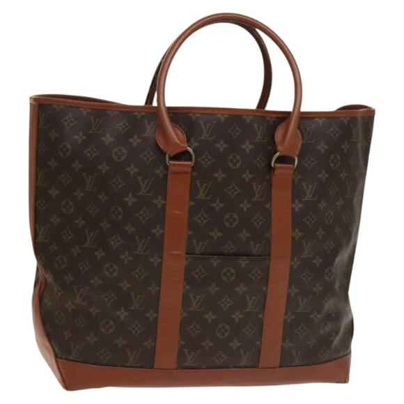 LOUIS VUITTON Monogram Sac Weekend GM Tote Bag M42420 - Picture 1 of 16
